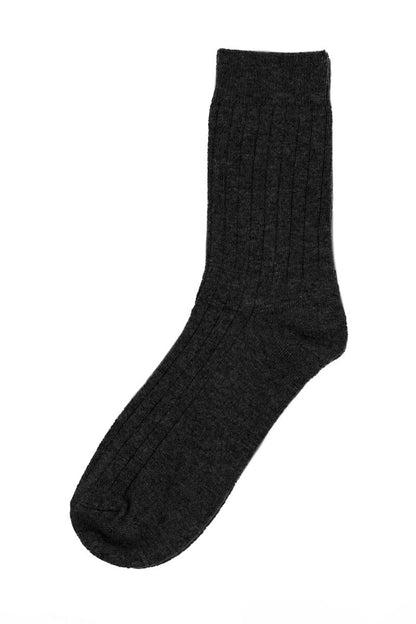 Danewinter Woolen Rib Socks - Black