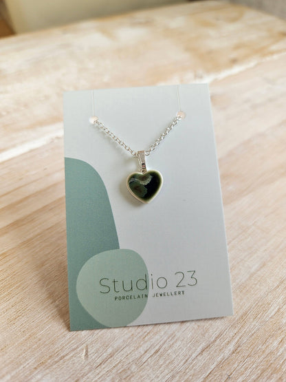 Studio 23 Heart Pendant Blush Pink