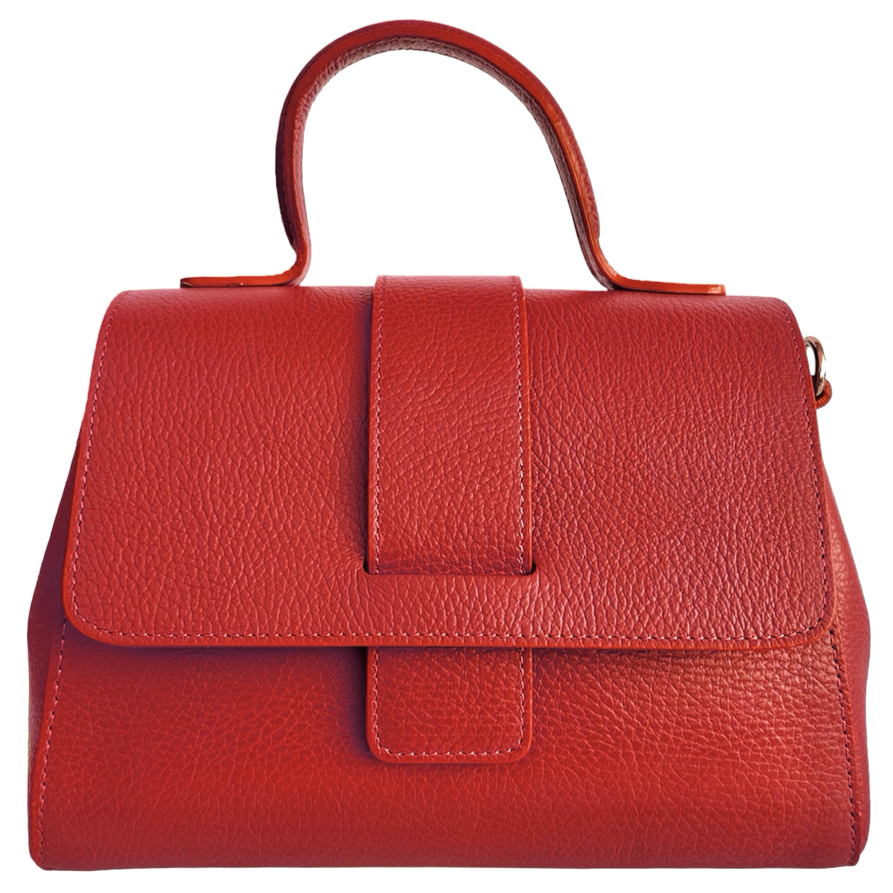 MODARNO Leather bag Chloe Rosso