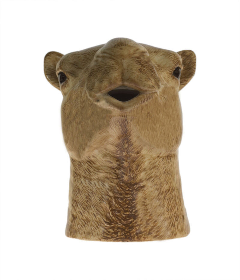 Quail Jug Large Camel