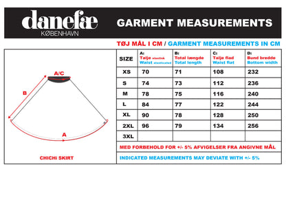 Danechichi Skirt Black/Berry Chocolate WALKABOUT
