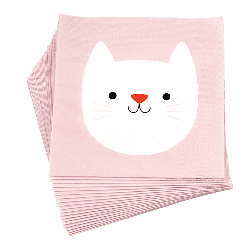 RL Napkins (Pack of 20) Cookie the cat