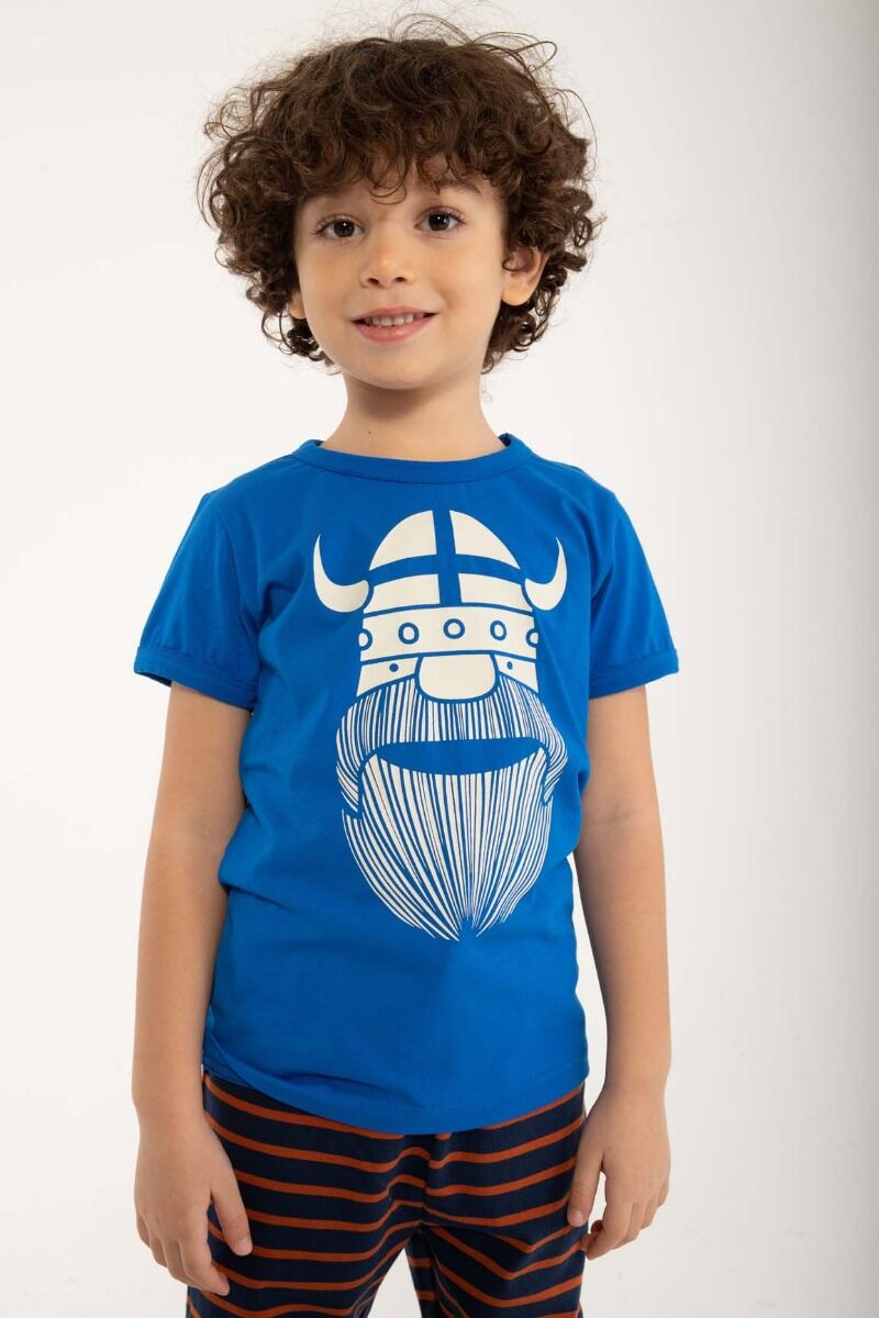T-shirt til børn med viking