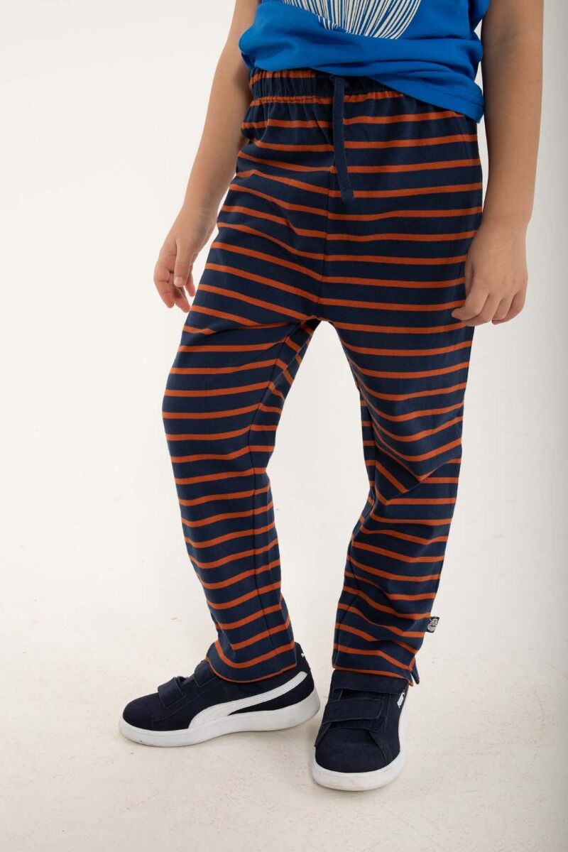 Danedeck Junior Pants Marine/Brick