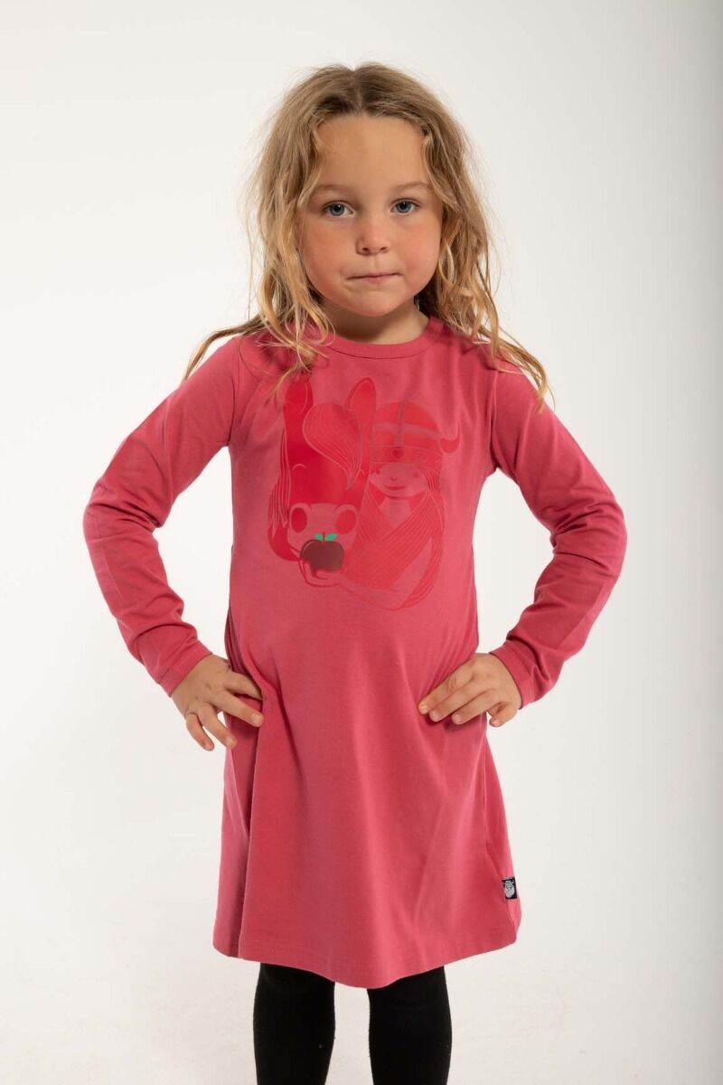 Danenanna Dress Rasberry Sorbet IDUNN