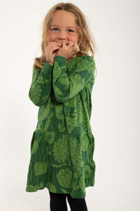 Organic - Danemiva Dress Warm Khaki/Fall Jungle HORTENSIA