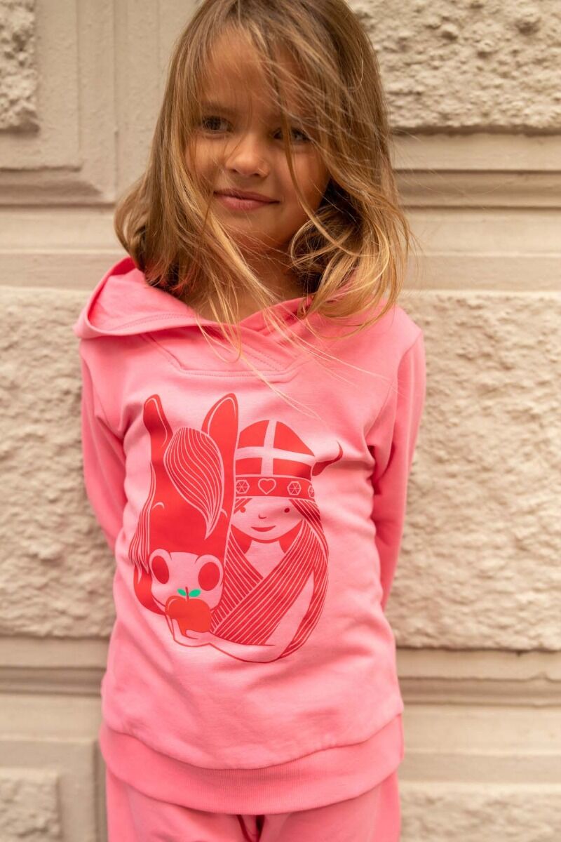 Danulrikke Hoodie Happy Pink IDUNN