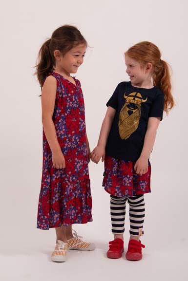 Daneholly Dress Berry Good Blue