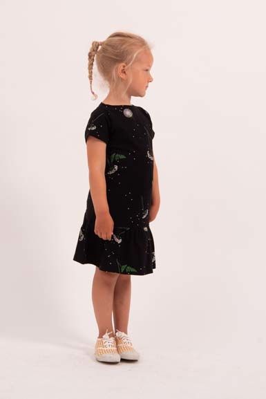 Danebisquit Dress Black Meadow