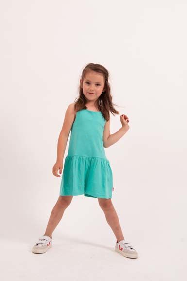 Kelp Suit Lagoon Green/Gold Glitter
