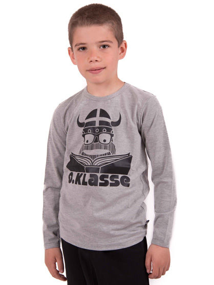 Danespaghetti LS Heather grey ERIK 0.KL