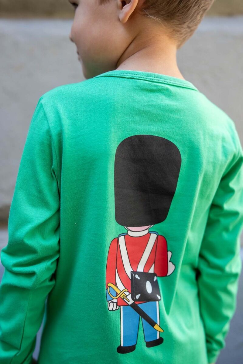 Danebasic Longsleeve Fresh Green PEACE LIVGARDE