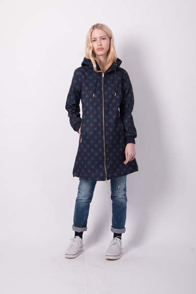 Danejane Softshell Dark Night/Grey Plum DOTS