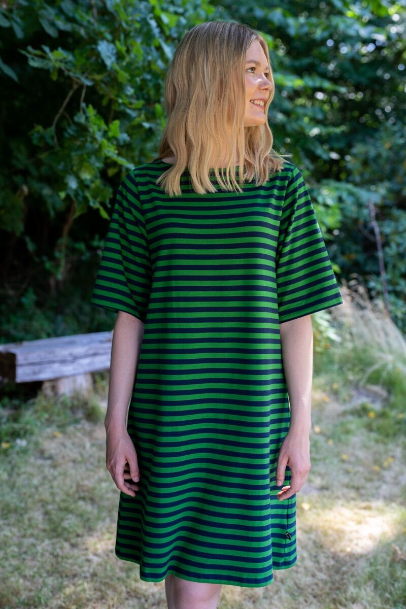 ESS - Sukker Dress Fall Jungle/Dk Navy