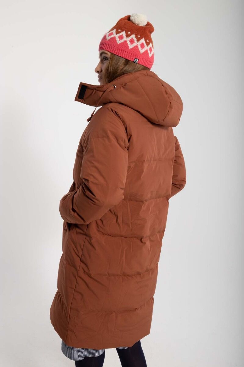 Daneget Down Winter Coat Beige Rose