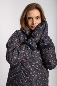 Danehandy Mittens Navy FLEURIE