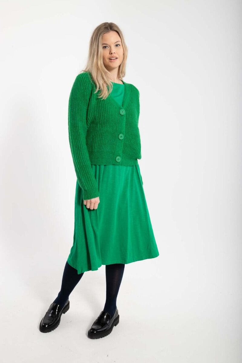 ORGANIC - Danesigrid Viscose Dress Green