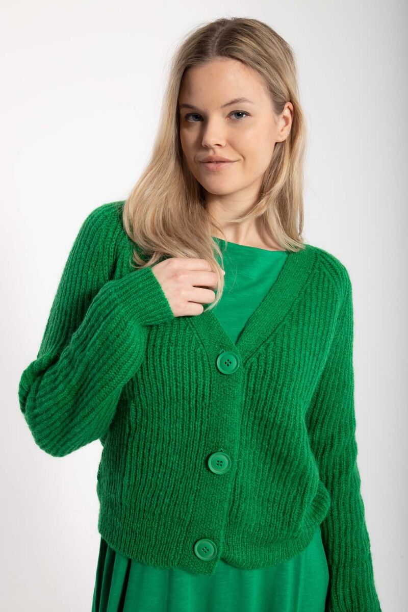 Danadorable Wool Cardigan Green