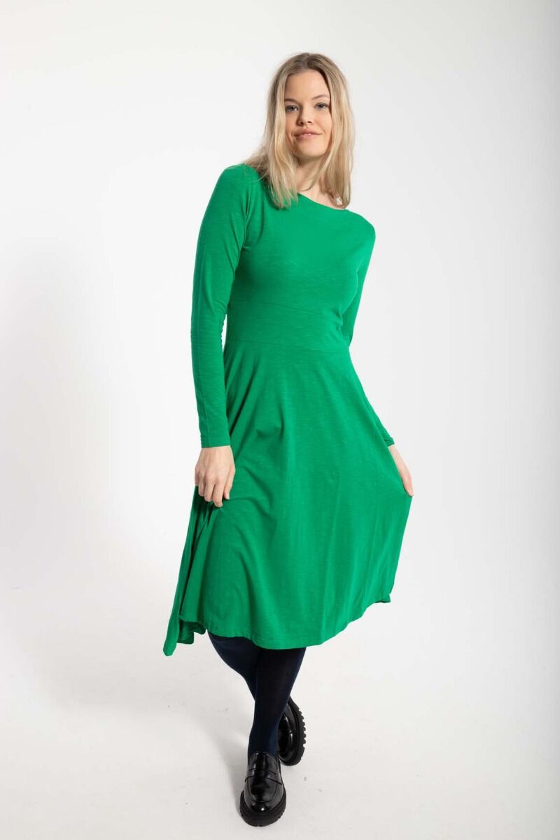 ORGANIC - Danesigrid Viscose Dress Green