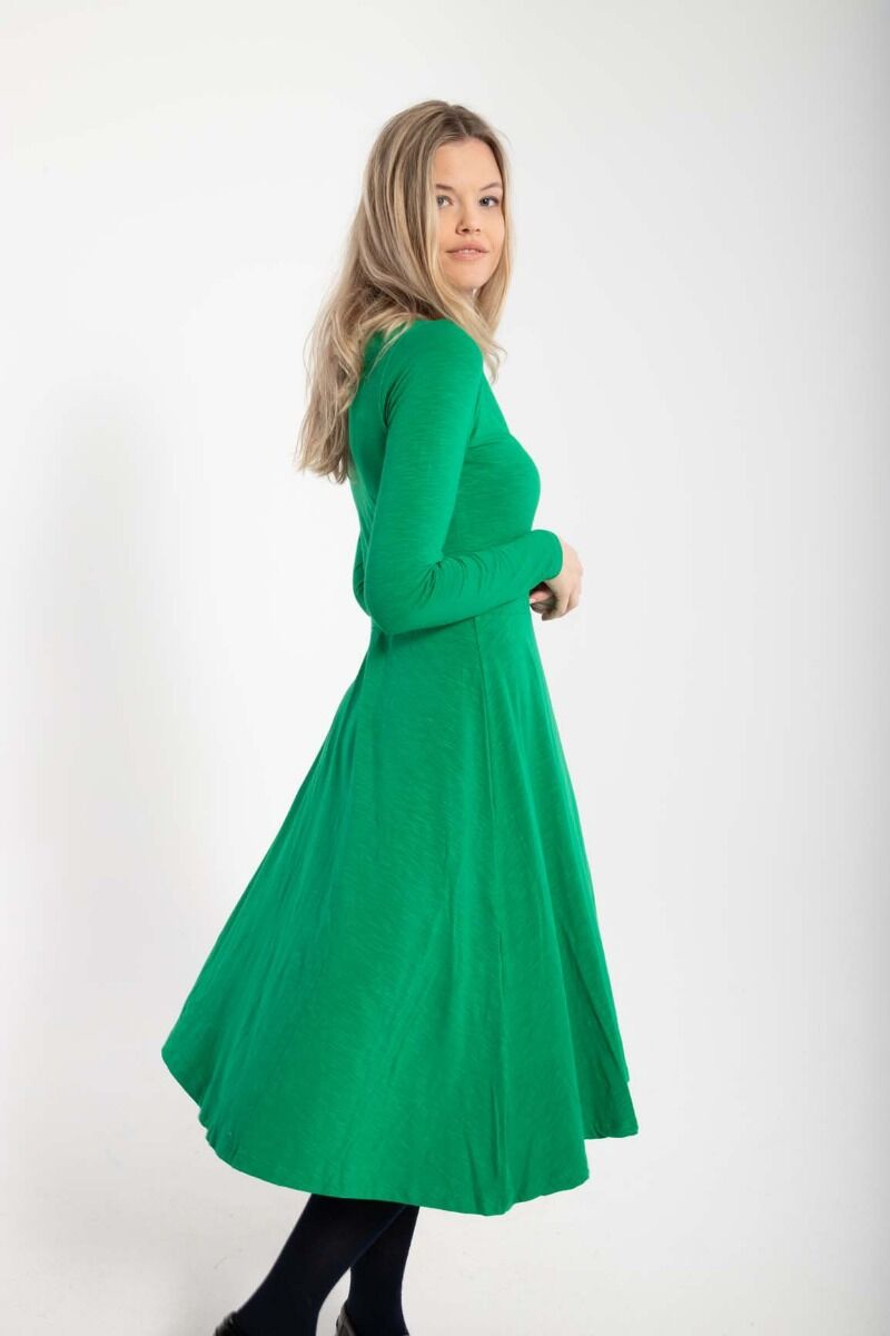 ORGANIC - Danesigrid Viscose Dress Green