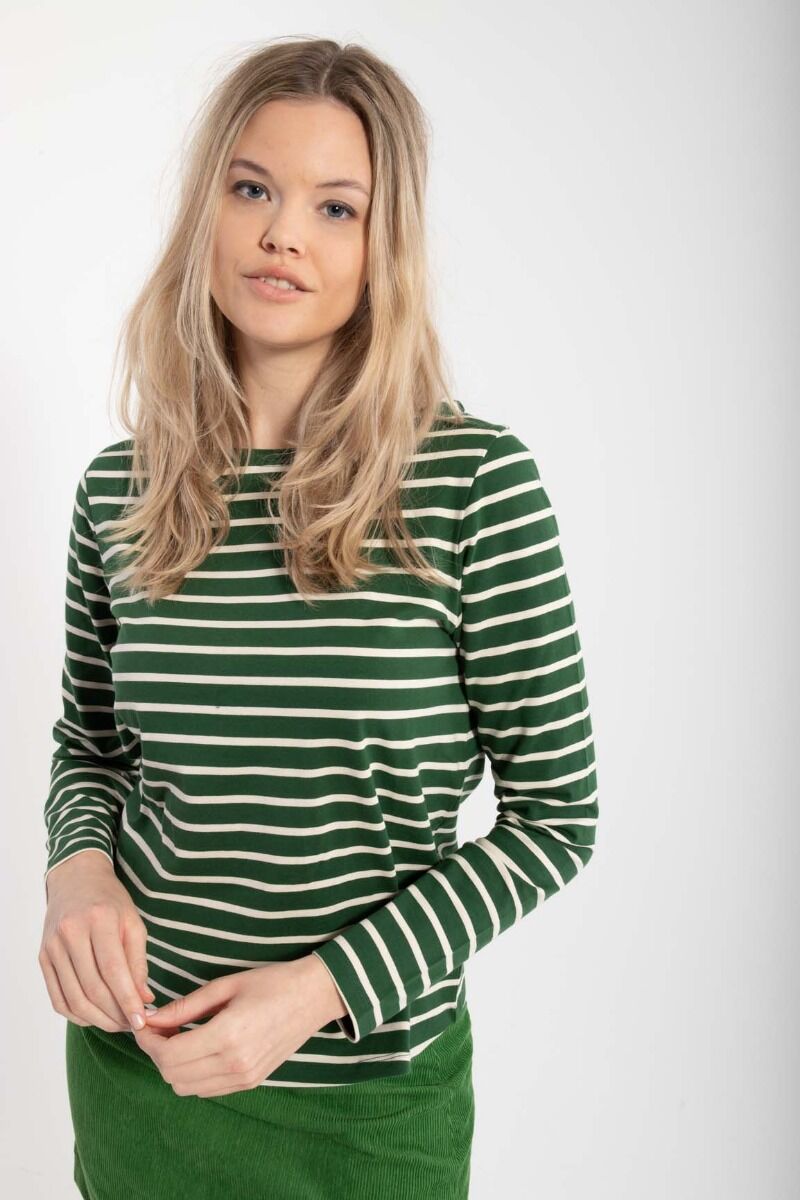 Danebenedikte Tee Warm Khaki/Chalk