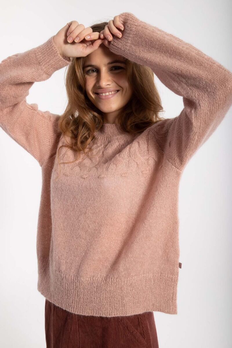 Danaarluk Sweater Powder Rose