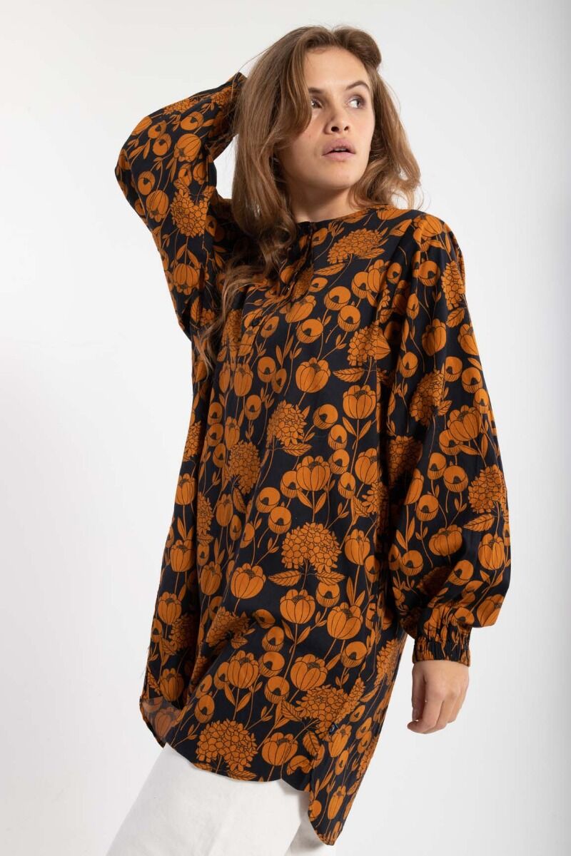 Danatelier Shirt Dk Navy/Occer HORTENSIA