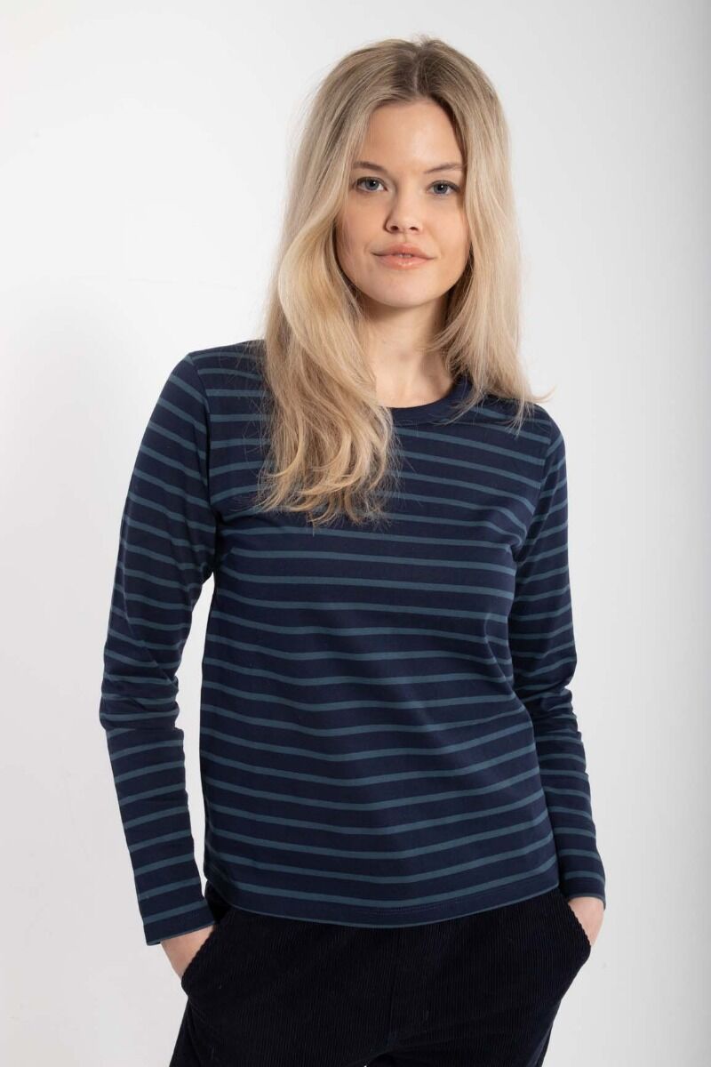 Danevibs Tee Dk Navy/Blue Steel