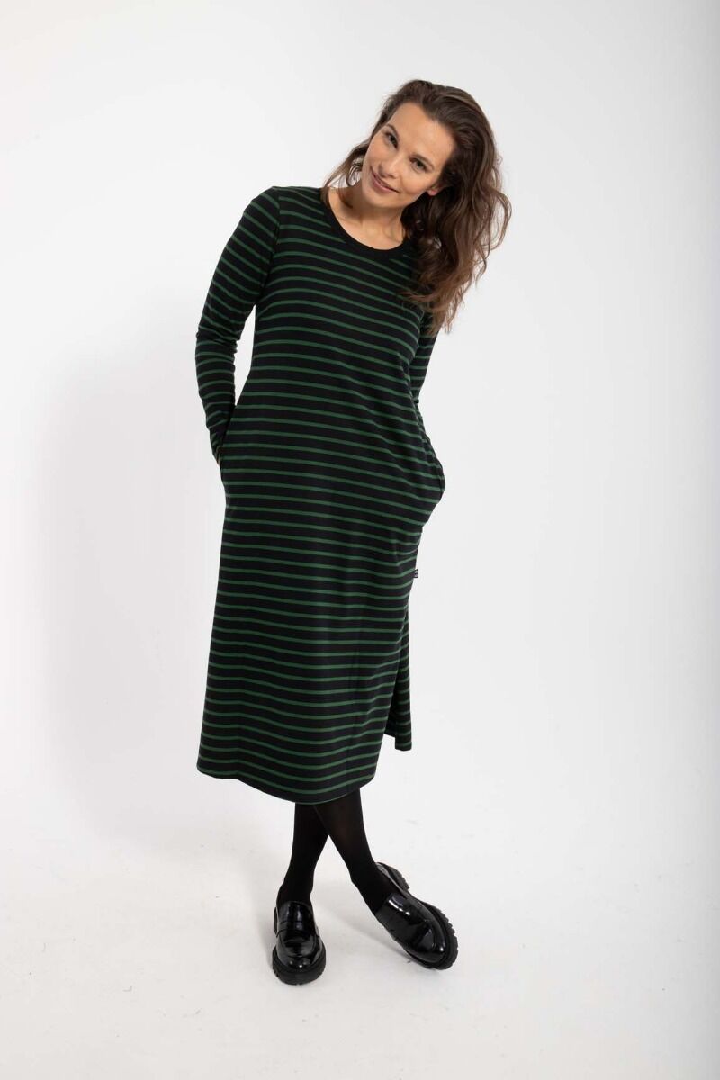 Danelea Dress Black/Warm Khaki