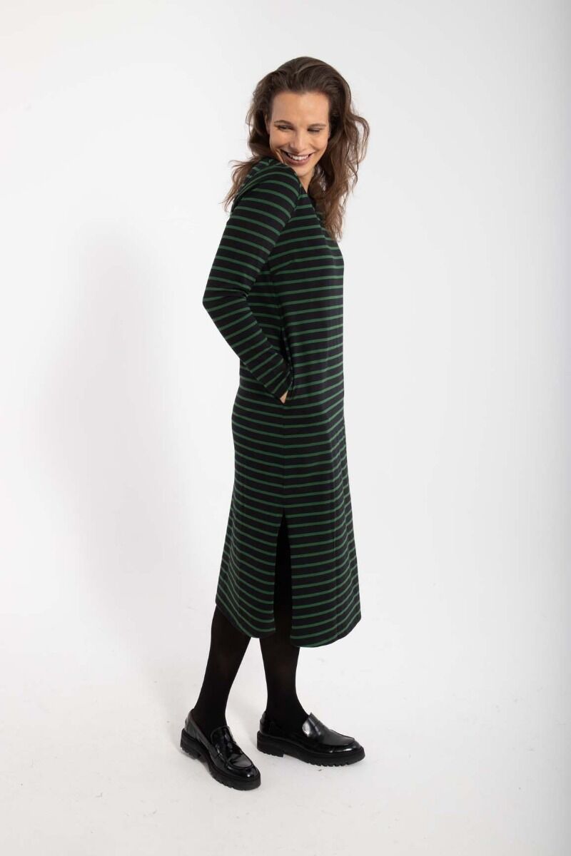 Danelea Dress Black/Warm Khaki