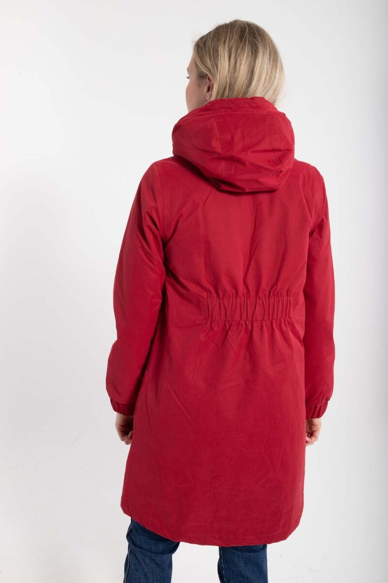 Danebrunhilde Winter Parka Dark Red