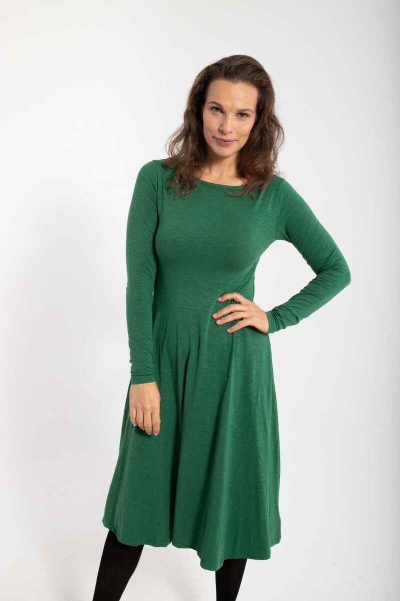 ORGANIC - Danesigrid Viscose Dress Warm Khaki