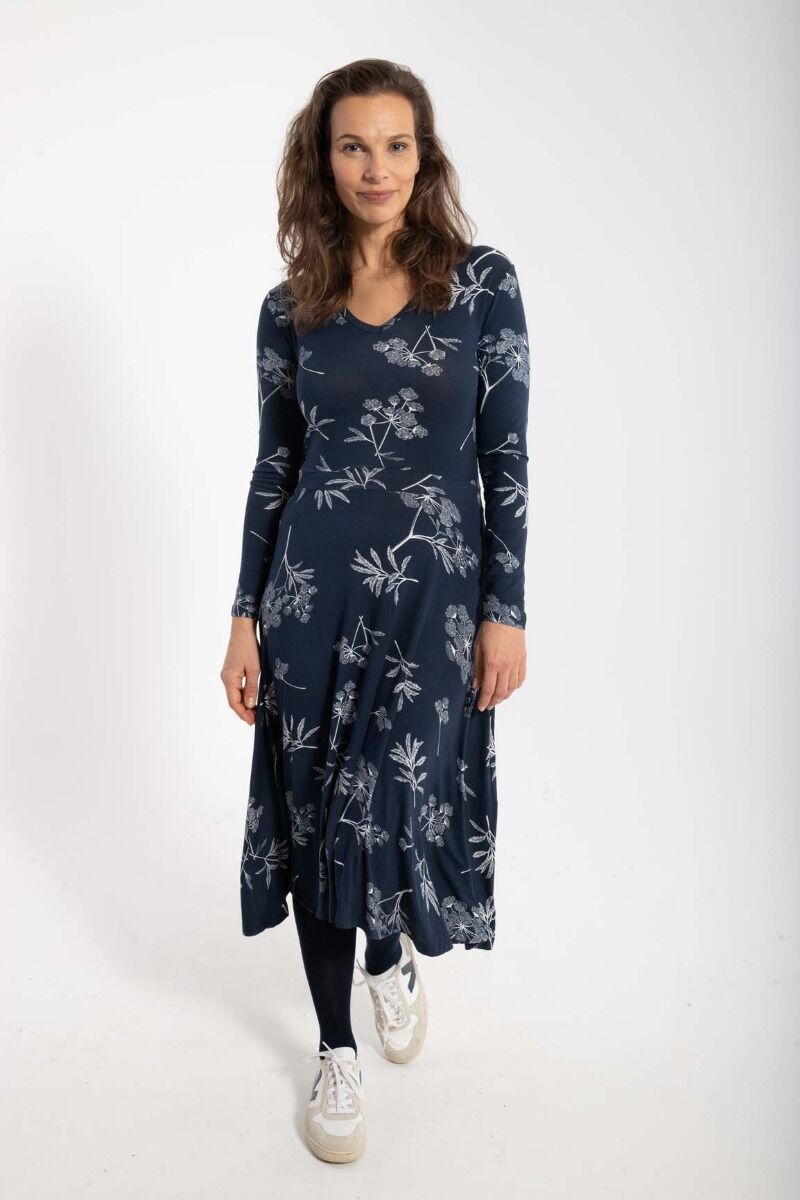 Danandreasen Dress Dk Navy/Chalk HEMLOCK