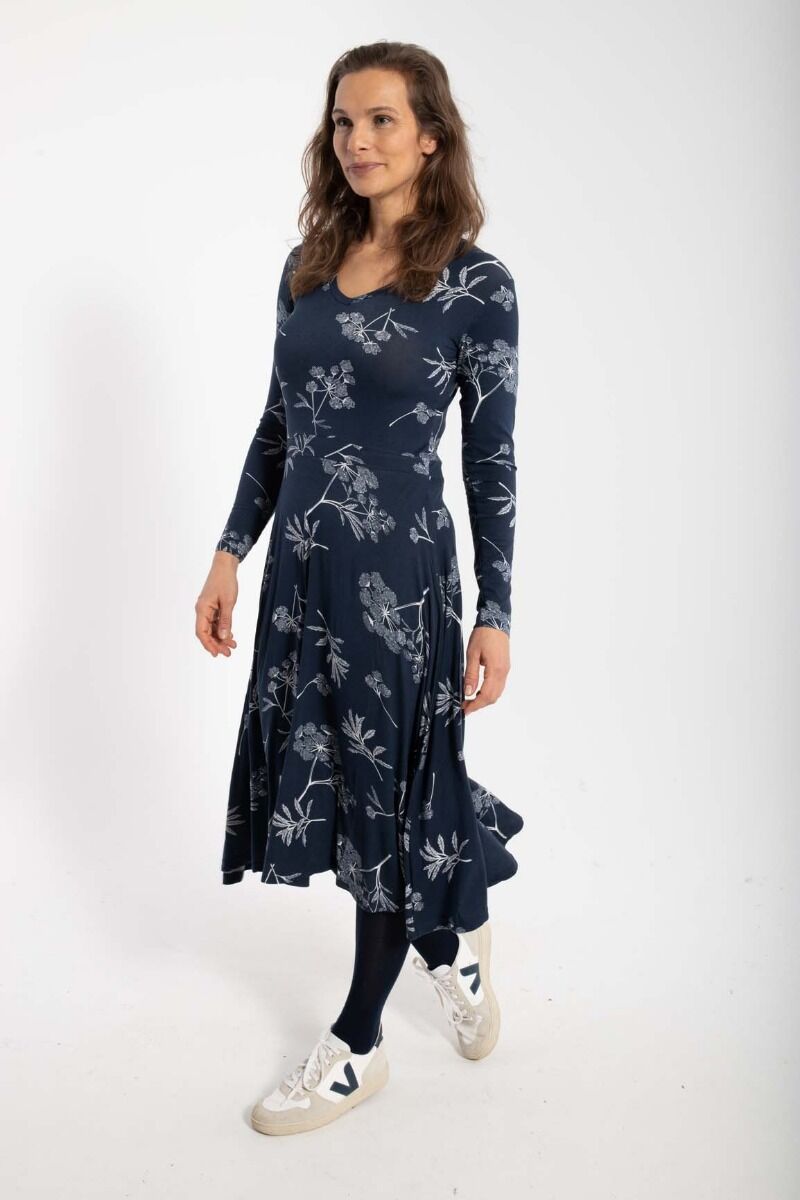 Danandreasen Dress Dk Navy/Chalk HEMLOCK