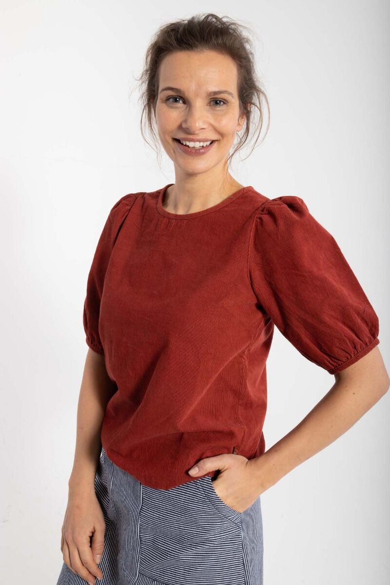 Daneprosecco Cord Shirt Old Rose