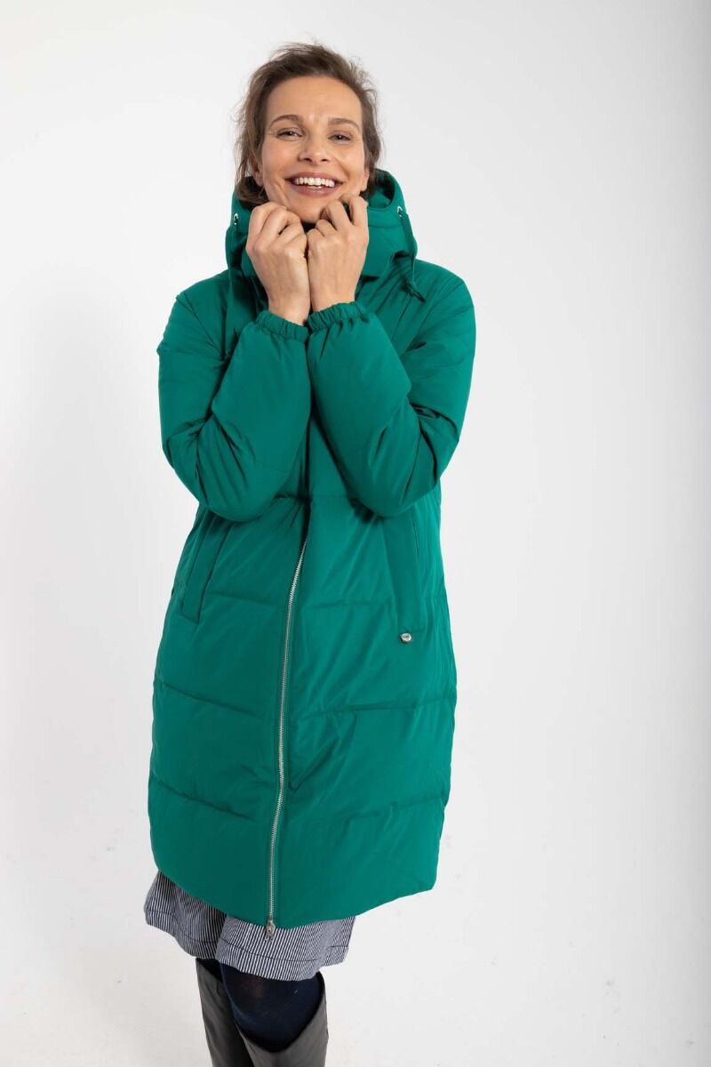 Daneget Down Winter Coat Green