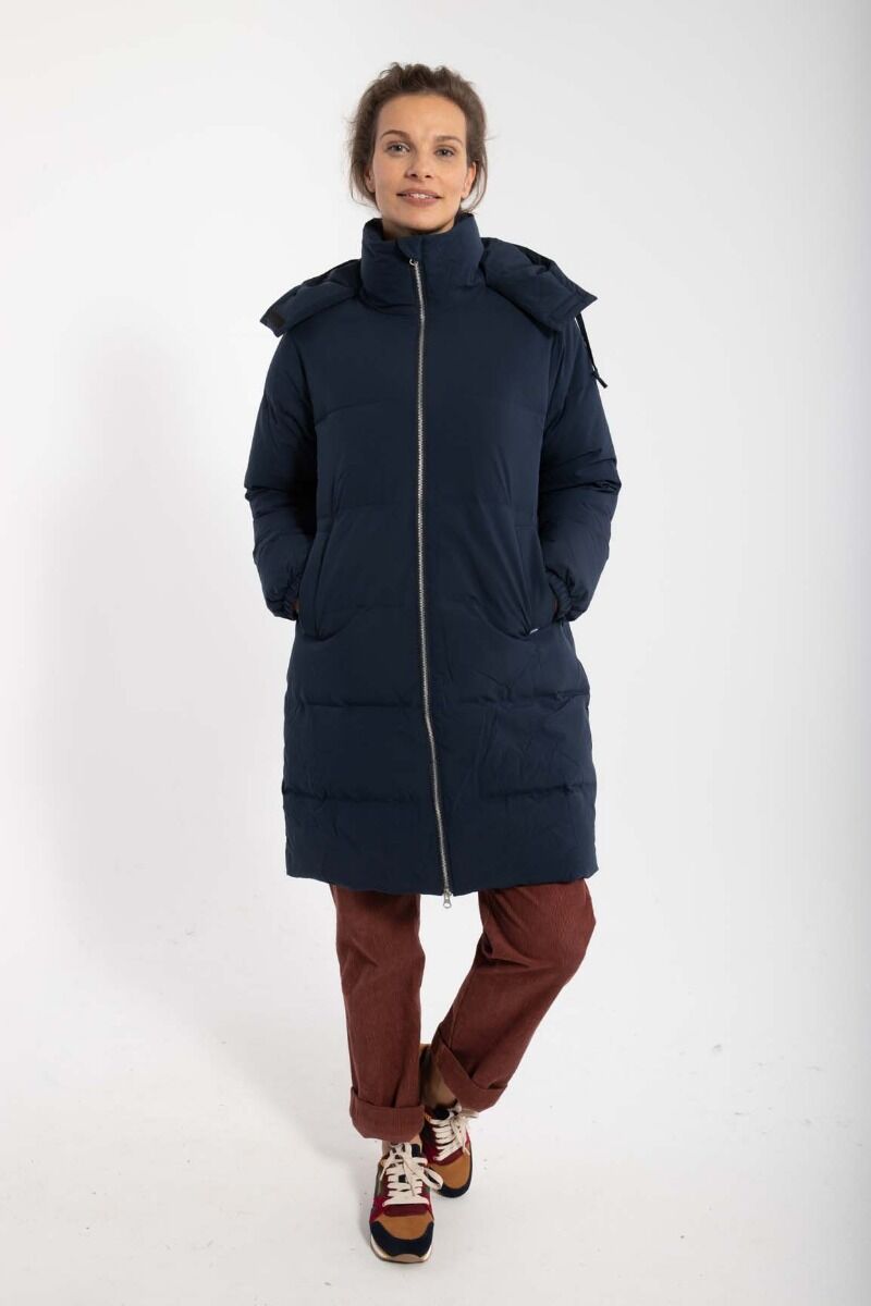 Daneget Down Winter Coat Dk Navy