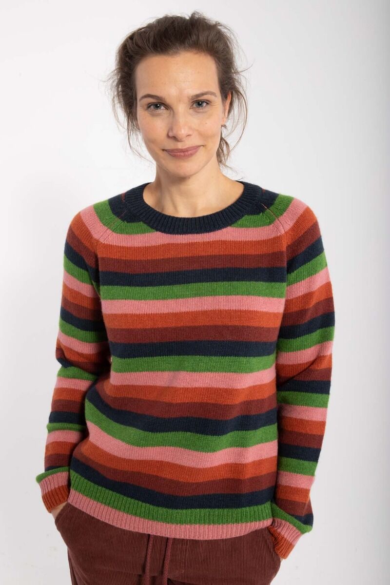 Danehytte Wool Sweater Comfort Stripe