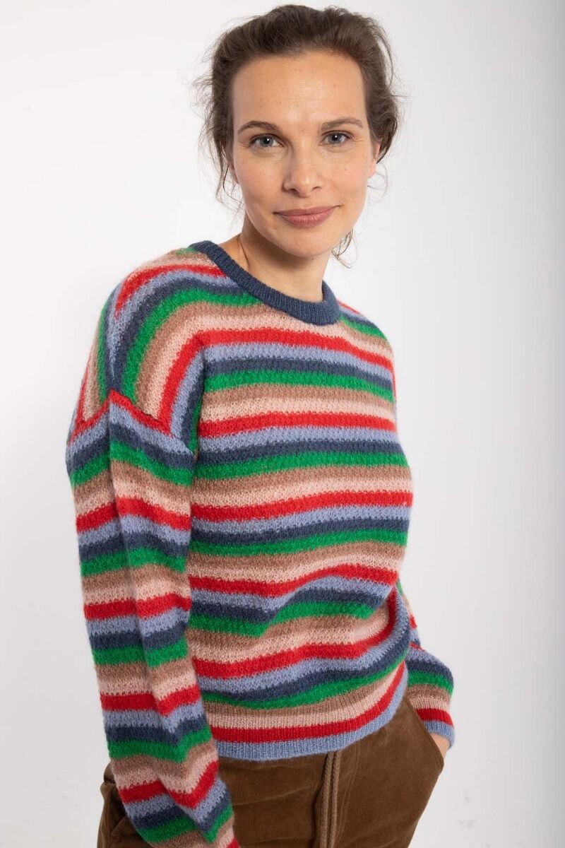 Danemarina Sweater Happy Stripe