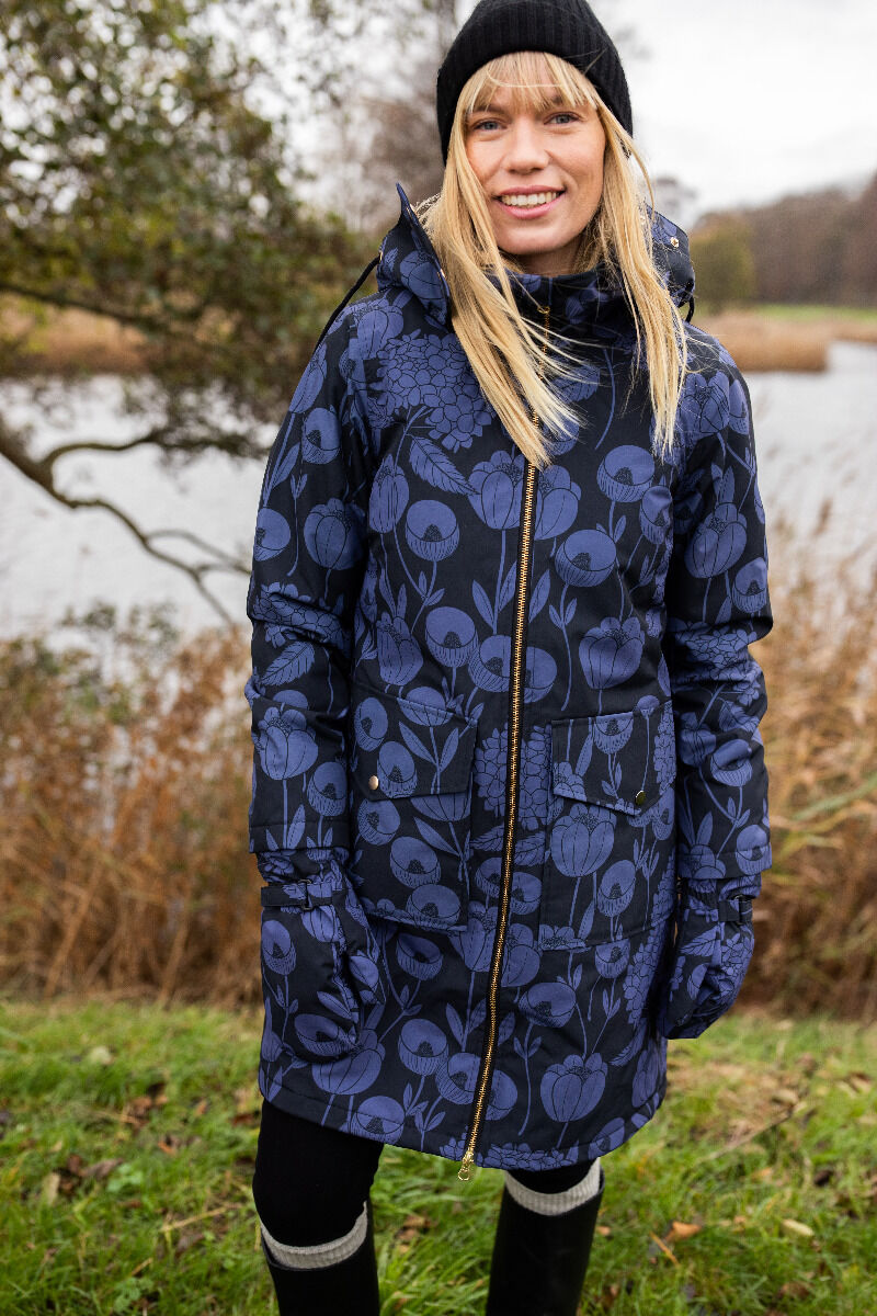 Daneturell Winter Coat Black HORTENSIA