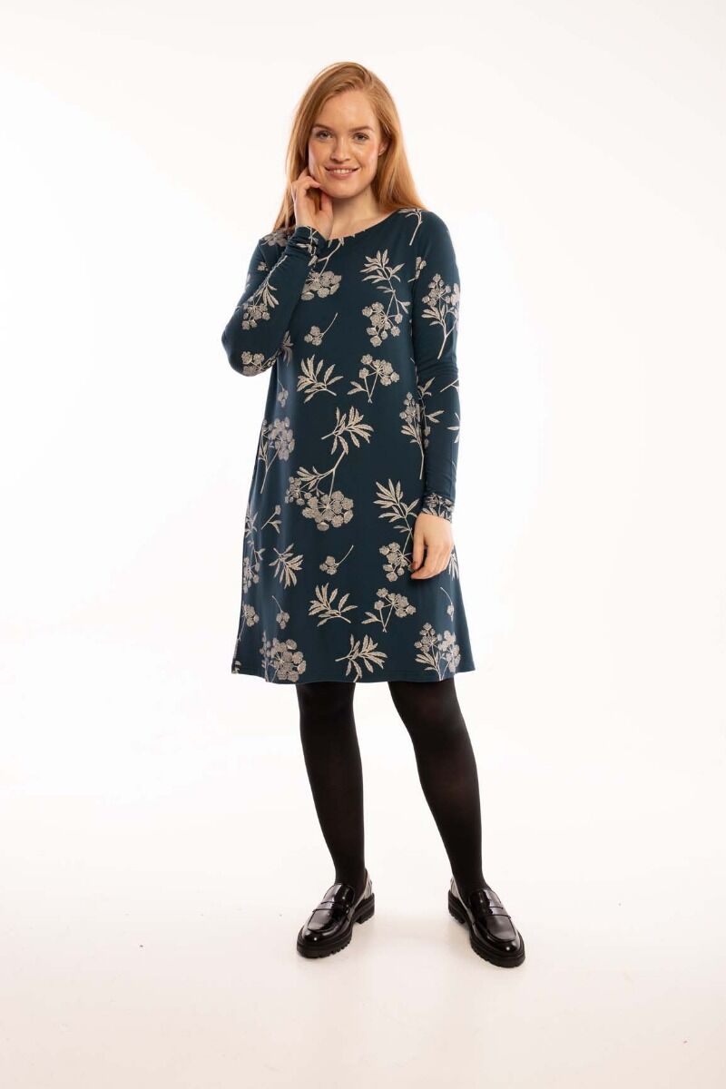 Danenassau Dress Dusty navy HEMLOCK