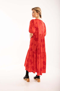 Danejuli Dress Xmas red HEMLOCK