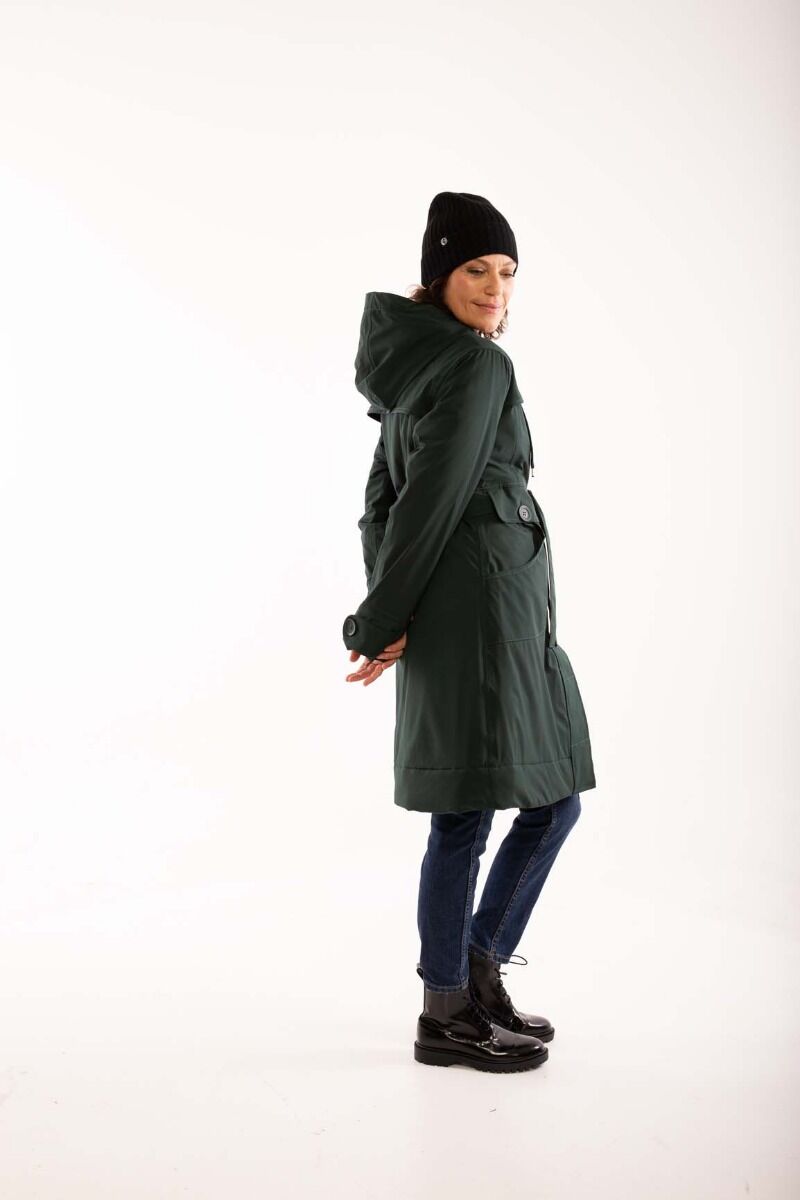 Danelse Stretch Winter Jacket Black green