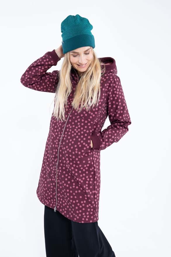 Daneline Softshell Dark BDX/Warm rose FUNDOTS