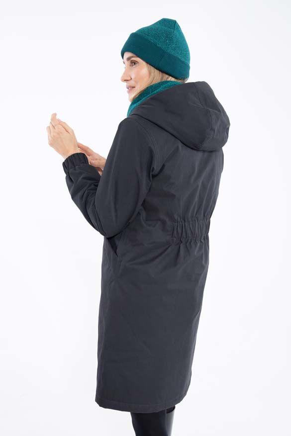 Danebrunhilde Winter Parka Black