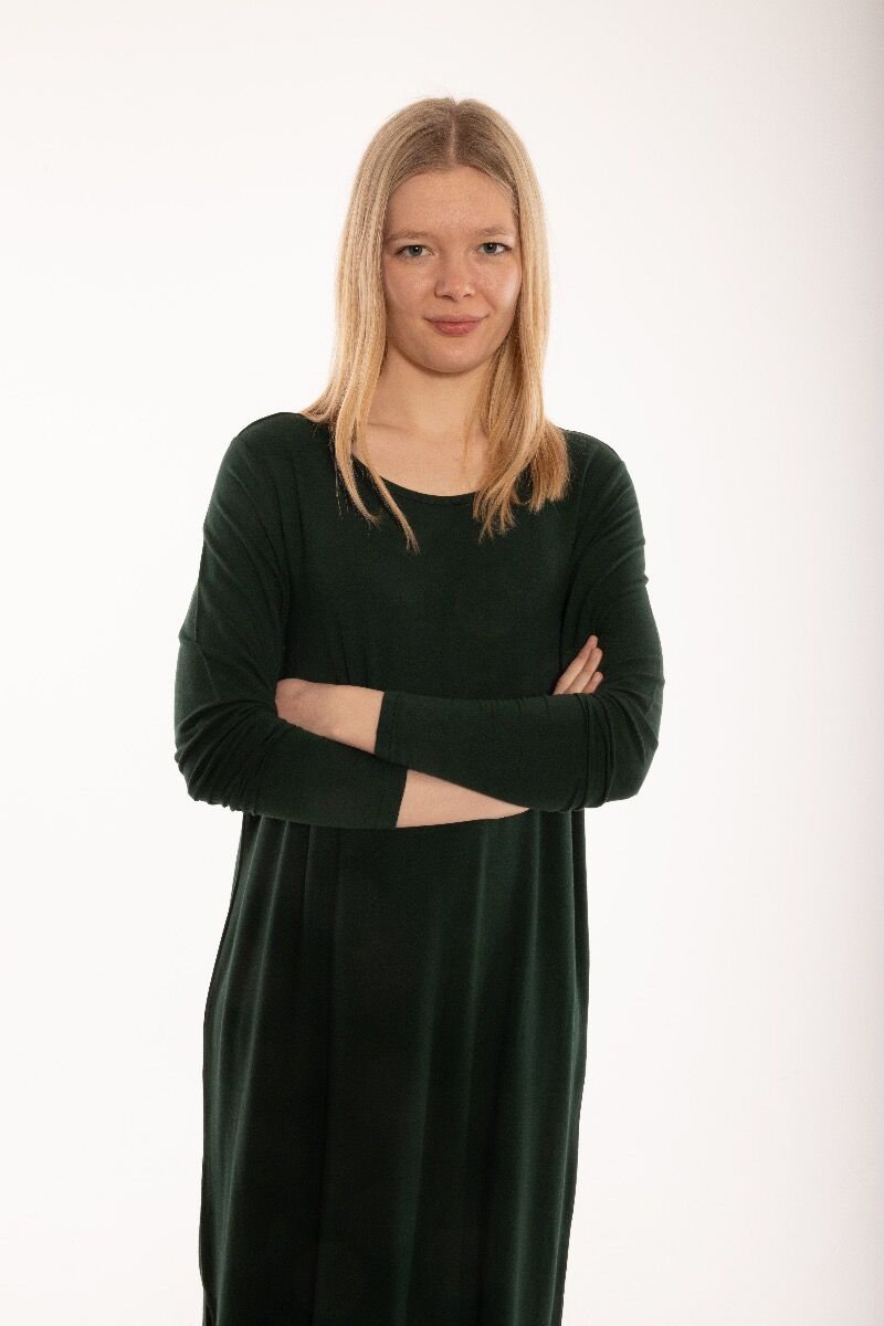 ESS - Casandra Dress Black green