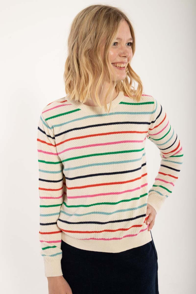 Danepearly Pearl Knit Sweater Fresh skipper