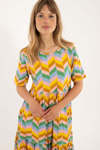 ORGANIC - Danemarkise Modal Slub Dress Rose ROYAL COURT