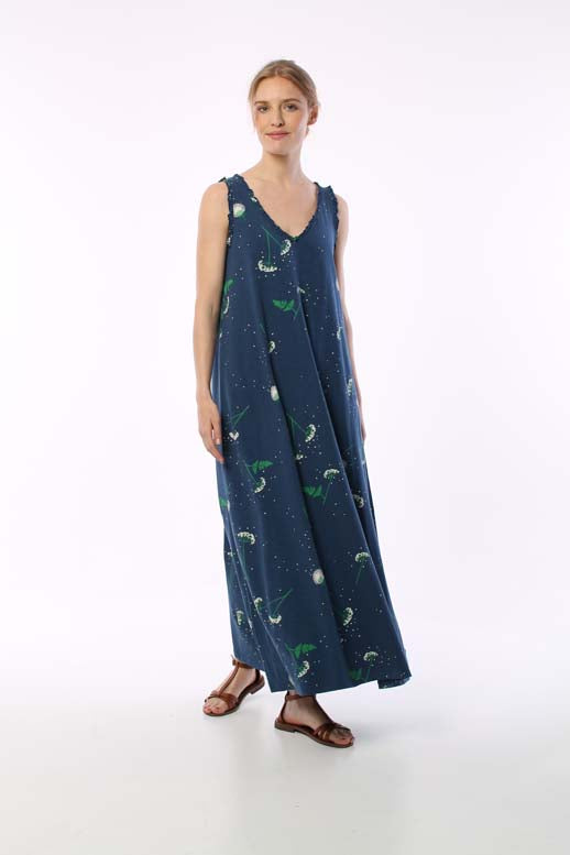 ORGANIC - Swoop Dress Cold Slate MEADOW