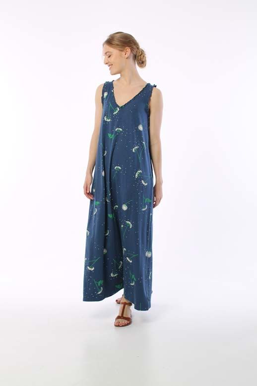 ORGANIC - Swoop Dress Cold Slate MEADOW